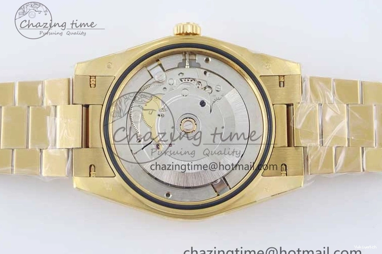 Bracelet YG 40mm Steel 904L 1:1 on YG TWF Dial Edition A2836 Best Crystal Date YG Day 0311